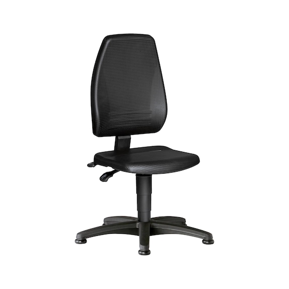 ECONOMY swivel work chair with glide runners