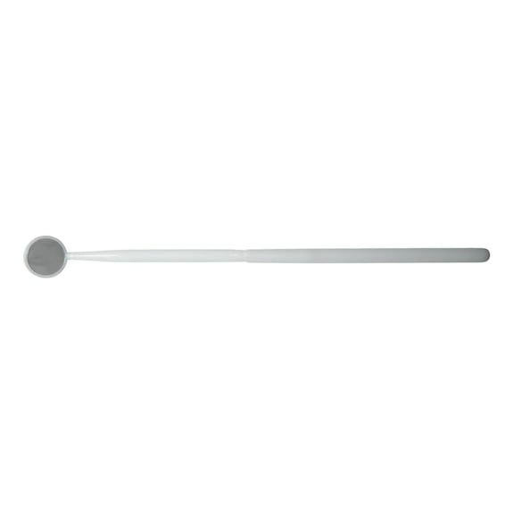Inspekční zrcátko ORION, 2 ks, plastové, průměr 24 mm, celková délka 260 mm - Inspekční zrcátko s&nbsp;plastovou stopkou