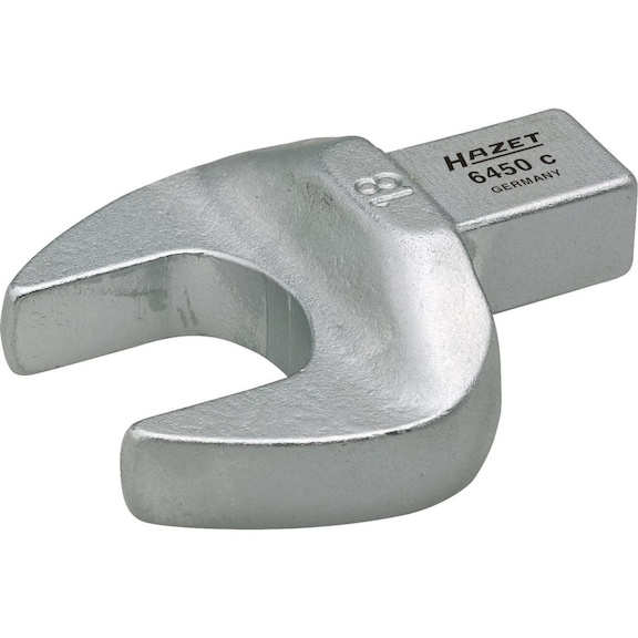 HAZET açık ağızlı anahtar lokması, 7 mm, geçmeli tip kare 9x12 mm - Yedek açık ağızlı anahtar