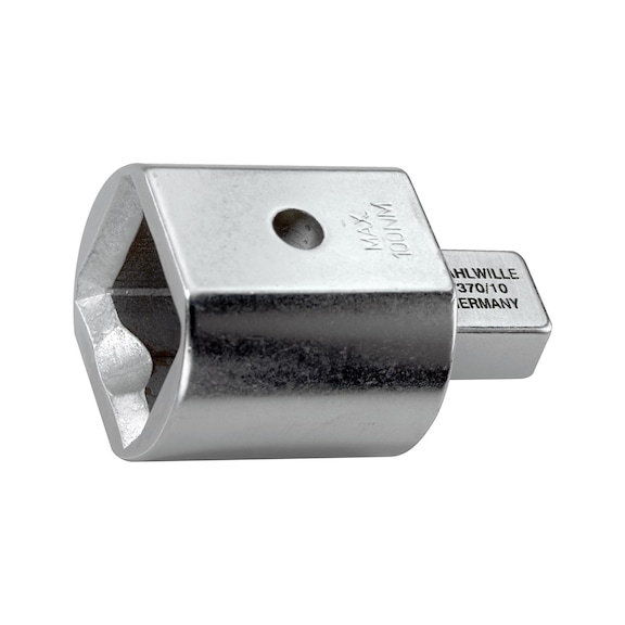 STAHLWILLE 插入式转接头 从14 x 18 mm 到 9 x 12 mm - 适用于扭力改锥的插入式适配器