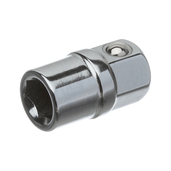 ATORN Adapter 10 mm Außensechskant auf ¼“ Innensechskant - Schlüsseladapter 10 mm Sechskant auf 1/4" Innensechskant