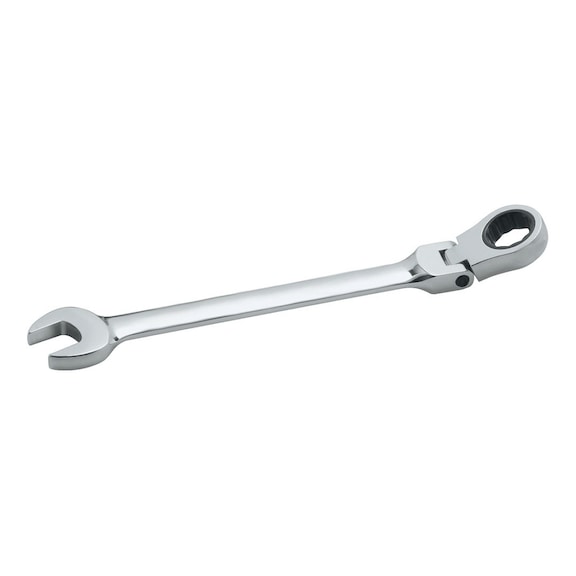 ATORN ratchet combination spanner 17 mm with moving joint - Ratchet combination spanners