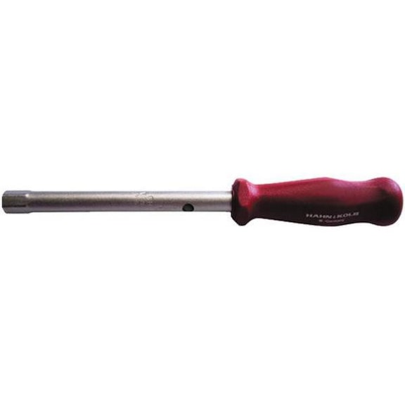 ORION Sechskant-Rohr-Steckschlüssel 6 mm mit Griff aus schlagfestem Kunststoff - Sechskant-Rohr-Steckschlüssel