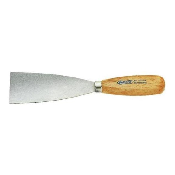 ORION ahşap tutma saplı spatula, 70 mm genişlik - Ahşap saplı spatula