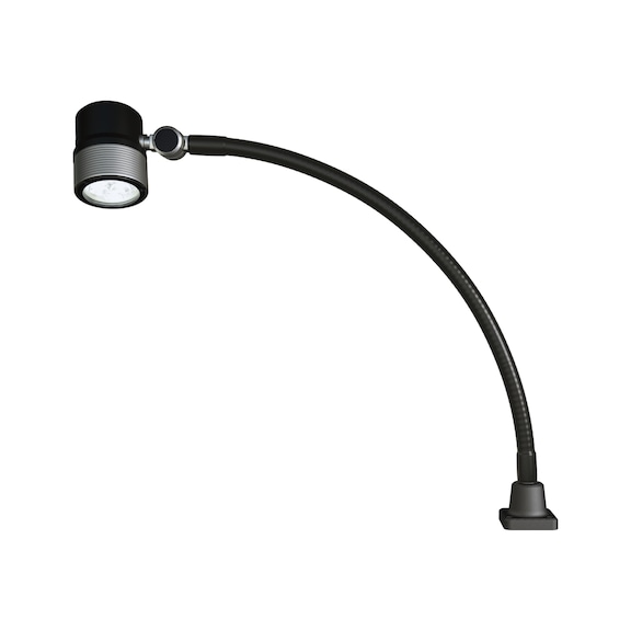 Lámparas para máquina WALDMANN, brazo flexible de 8&nbsp;W LED, 40° - Lámparas para máquina de brazo flexible LED ROCIA.focus