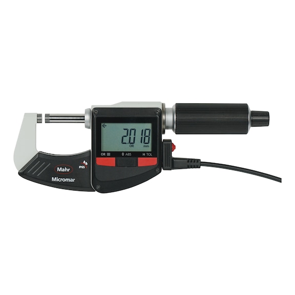 40 EWR digitale micrometer 175-200 mm, met data-uitgang, compleet - Micromar 40 EWR elektronische micrometer