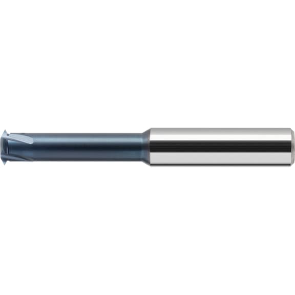 Thread milling cutter single-edge cutter full-profile 60° 0.25 mm 0.90 mm - Thread milling cutter, single-edge cutter, full-profile, 60°