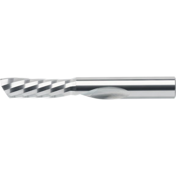 ATORN SC tek dişli freze bıçağı HP DC çap 8,0 x 8 x 25 x 64 mm - Sert karbür HSC tek dişli freze bıçağı - sol tarafa bükülü