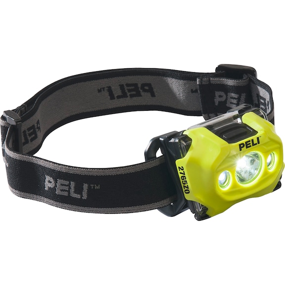 PELI 2765 Z0 hoofdlamp met Ex-bescherming - LED-veiligheidshoofdlamp met Ex-beschermingszone 0