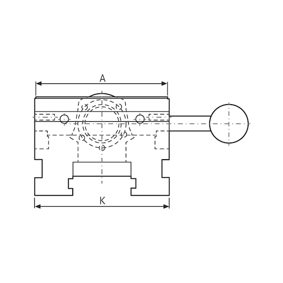 ATORN Bohrmaschinen-Schraubstock 110 - Bohrmaschinen-Schnellspann-Schraubstöcke |AKTION