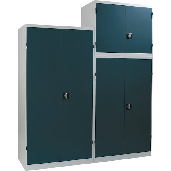 Hinged Door Cabinet With Solid Sheet Metal Doors Height 1560 Mm