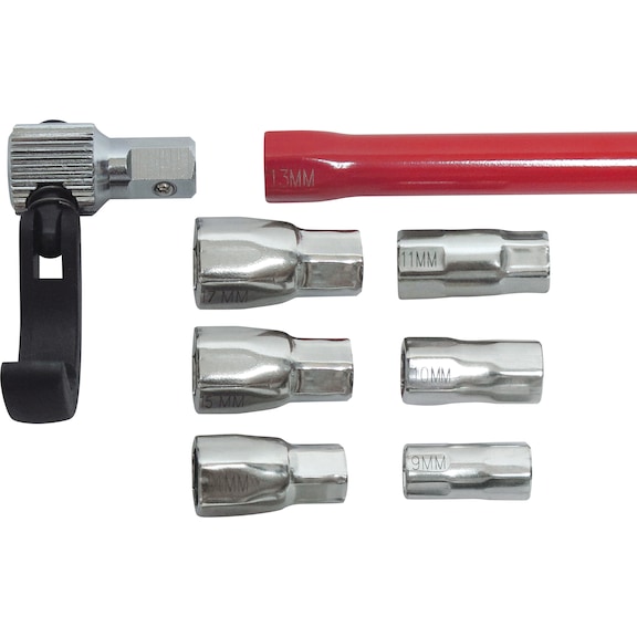 HEYCO basin wrench set, 8 pieces - Basin wrench