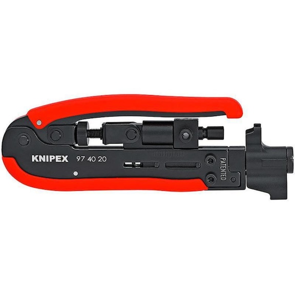Outil de compression KNIPEX pour connecteurs coaxiaux, 175 mm - Outil de compression