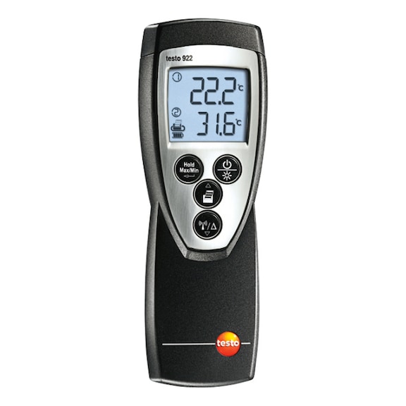 Temperature measuring instrument 2-channel