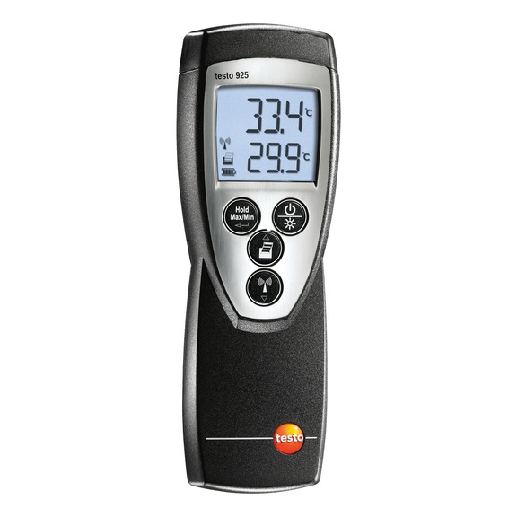 Instrumento de medición de temperatura de 1 canal