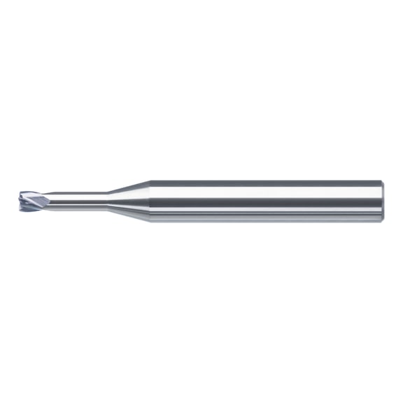 TM mini torusno glodalo, prečnik podbr. 2,4 mm, dugo - Mini torusna glodala od tvrdog metala