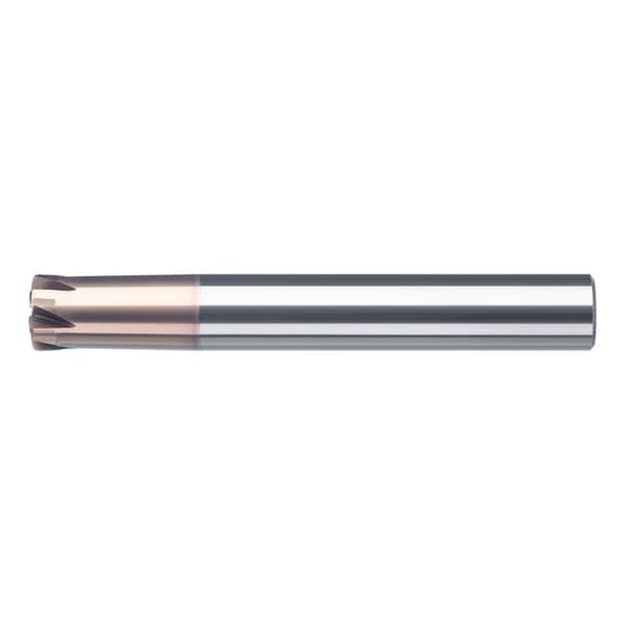 ATORN SC 高速铣刀，直径 6.0 x 2.5 x 12 x 57 毫米，r=0.6，T=4，RT65 - 整体硬质合金 HSC 高进给铣刀