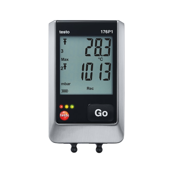 Registrador de datos para presión, temperatura y humedad