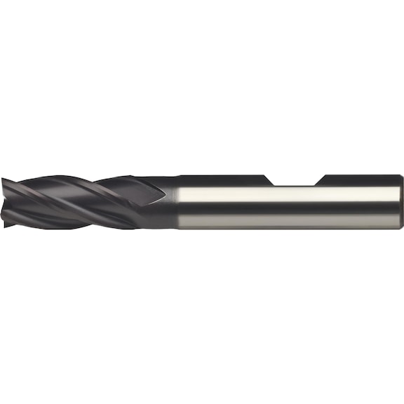 ORION end mill PM TiCN+TiN, type N, 12.0 mm, DIN 844B/short, DIN 1835B shaft - HSSE PM end mill