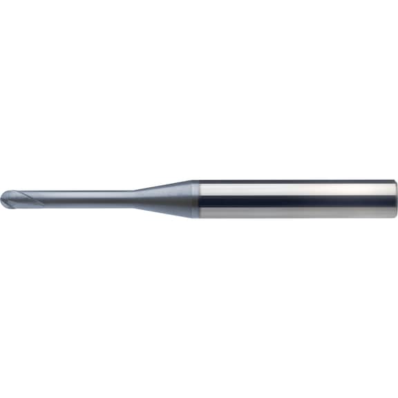 ATORN SC mini radius cutter, diameter 0.2 x 0.2 x 1.0 x 50 mm, HA shaft - Solid carbide miniature radius cutter