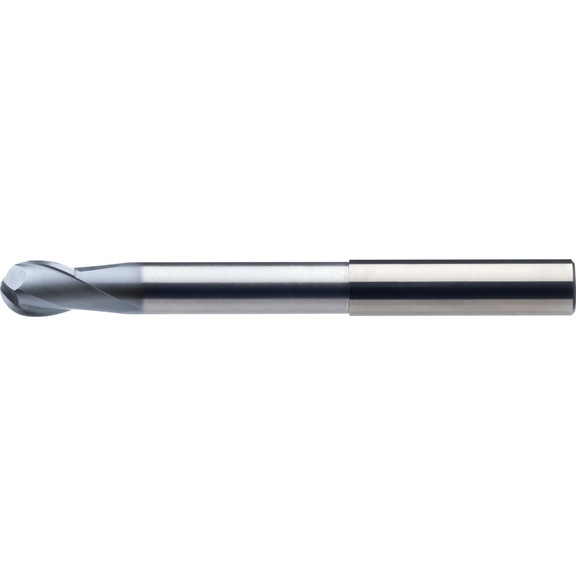 ATORN SC 半径铣刀，直径 4.0 x 8 x 28 x 75 毫米，HA 2 刃，ULTRA MS - 整体硬质合金半径铣刀