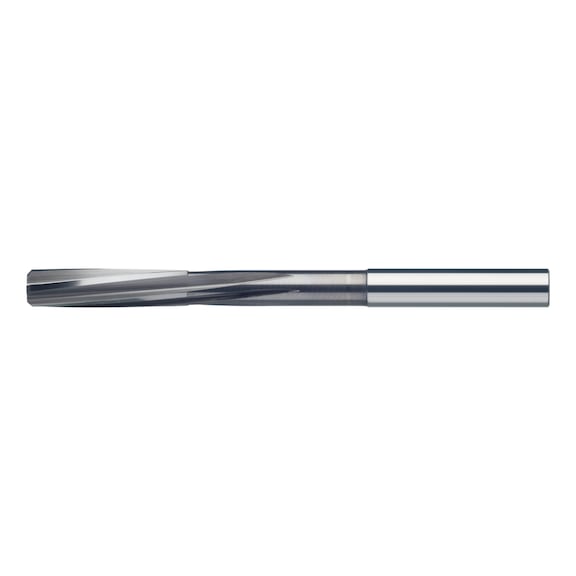NC machine reamer, solid carbide, with uniform shank <B>(fit tolerance and diameter can be selected)</B>
