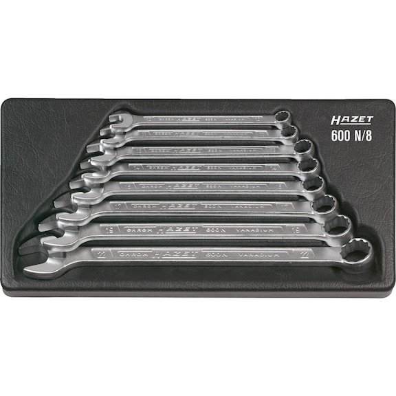 Combination wrench set 17 to 30&nbsp;pieces