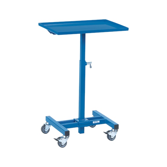 Height-adjustable material stands - in increments