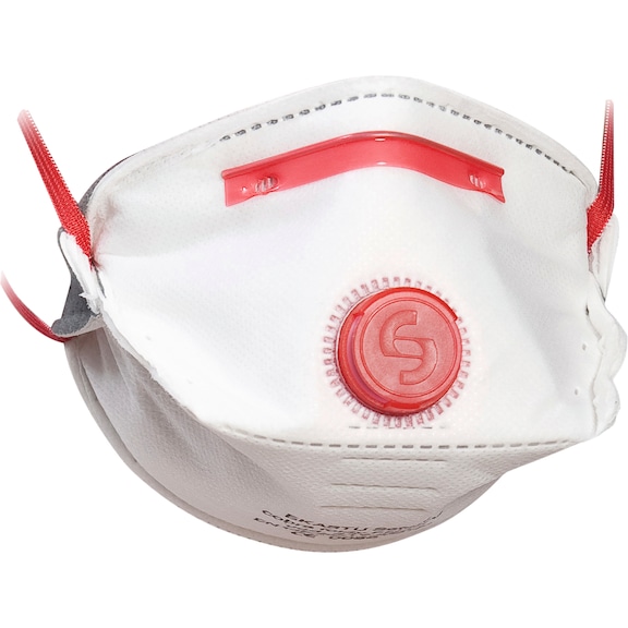 EKASTU Atemschutzmaske Cobra foldy FFP 3/V Faltmaske mit Ventil, Packg. 12 Stück - Partikelfiltrierende Halbmaske