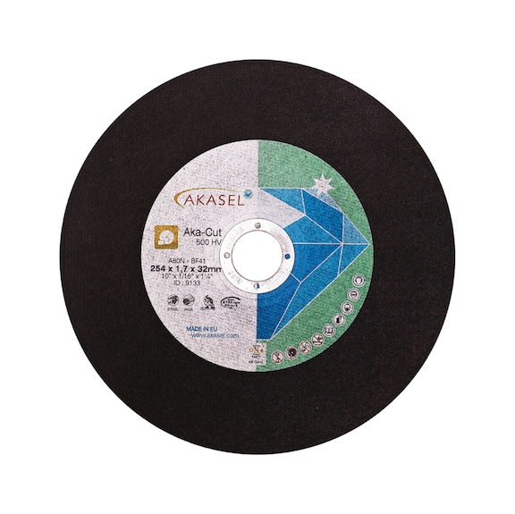 Discos de corte de corindón especial Aka-Cut 500 - 150-500 HV