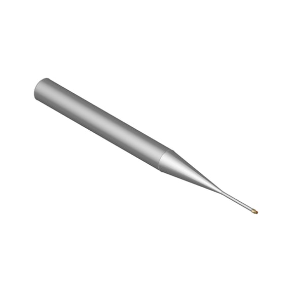 ATORN SC mini torus freze bçğı, uzun, çap 0,6 x 0,9 x 8 x 50mm r0,05 T2 RT52 - Sert karbür mini torus freze bıçağı