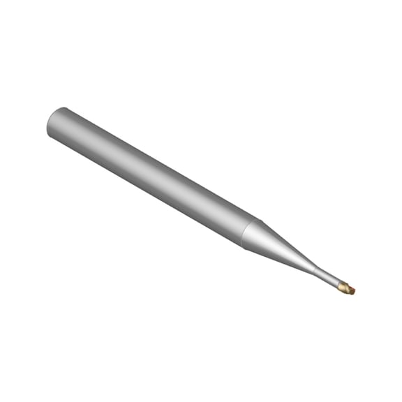 ATORN SC 小型环面铣刀，长款，直径 1.2 x 1.8 x 6 x 50 毫米 r0.1 T2 RT52 - 整体硬质合金小型环面铣刀