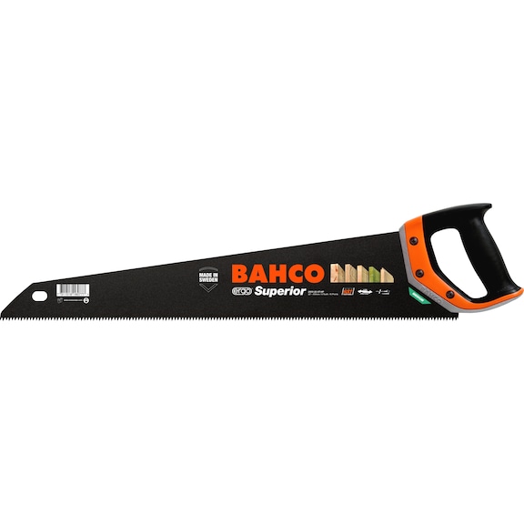 BAHCO ERGO SUPERIOR 狐尾锯，475 mm - 木材用手锯（狐尾形）