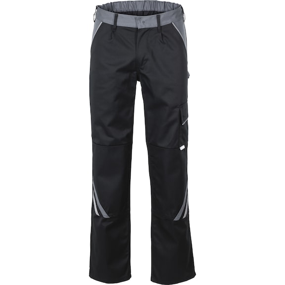Pantalones de hombre Planam HIGHLINE, negro/pizarra/zinc, talla 29 - Pantalones de hombre HIGHLINE