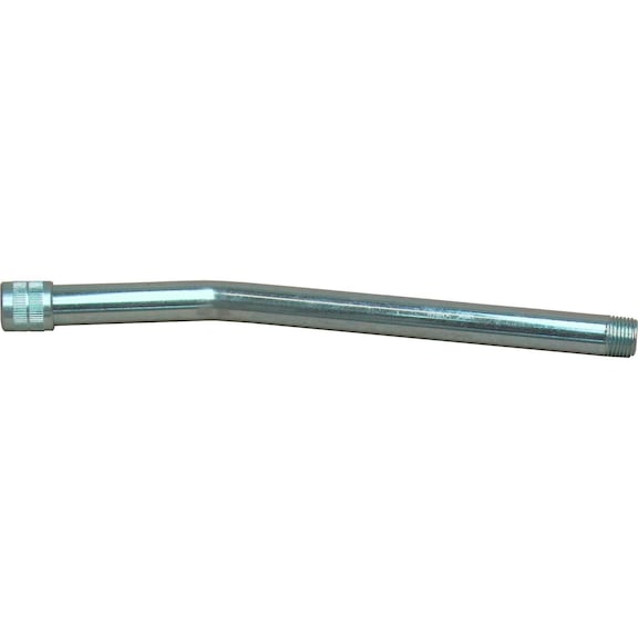 Nozzle pipe with hollow nosepiece - 1