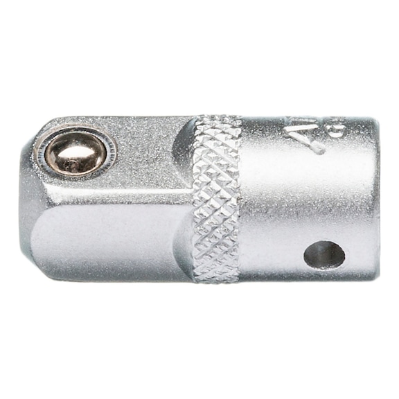 ATORN-adapter 1/4 inch naar 3/8 inch, DIN 3123 - Adapter met kogelvergrendeling