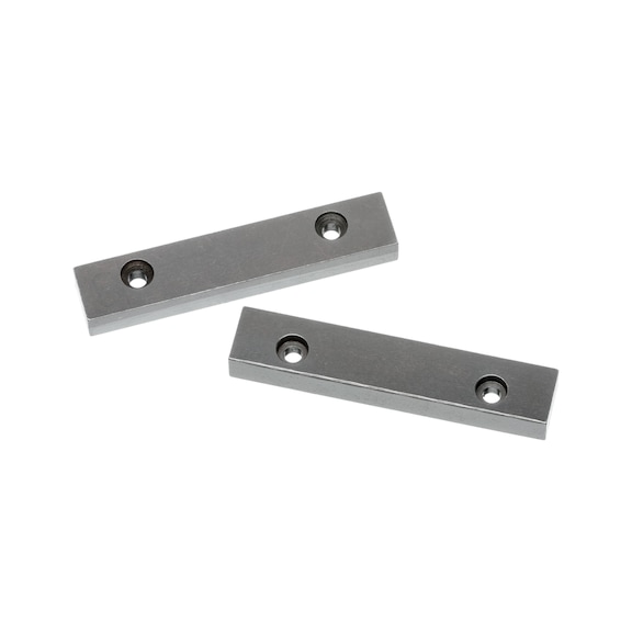 Garras de acero LEINEN, ranuradas 80 mm - Pares de mordazas de acero, 80, 100, 125 y 150 mm
