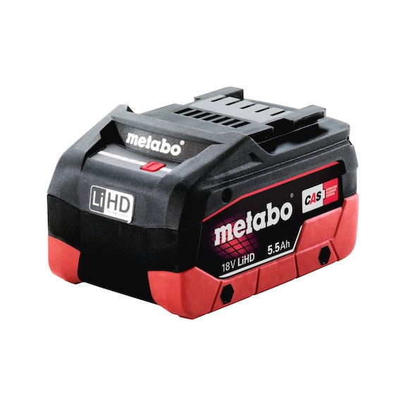 Baterie acumulatoare METABO LiHD 18&nbsp;V/5,5&nbsp;Ah - Baterie acumulatoare METABO LiHD de 18&nbsp;V 