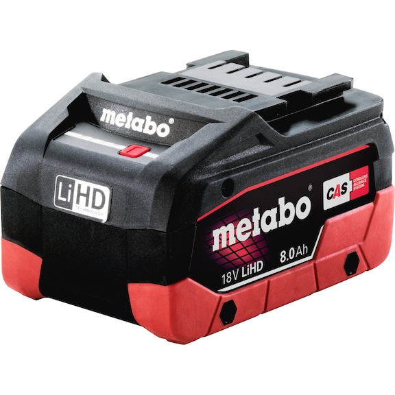 METABO LiHD baterije 18&nbsp;V/8,0&nbsp;Ah - METABO LiHD baterije 18&nbsp;V/4,0&nbsp;Ah