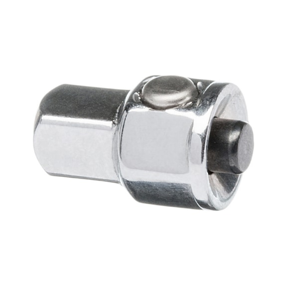 ATORN Adapter 10 mm Außensechskant auf ¼“ Außenvierkant - Schlüsseladapter 10 mm Sechskant auf 1/4" Außenvierkant