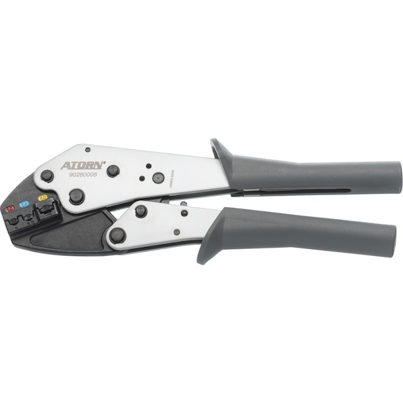 ATORN crimping pliers for cable lugs, 1.0–6.0 mm² - Lever crimping tool 1–6&nbsp;mm²