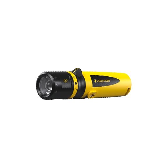 Linterna LED LENSER con protección contra explosiones EX7 con pilas - Linterna LED con protección contra explosiones