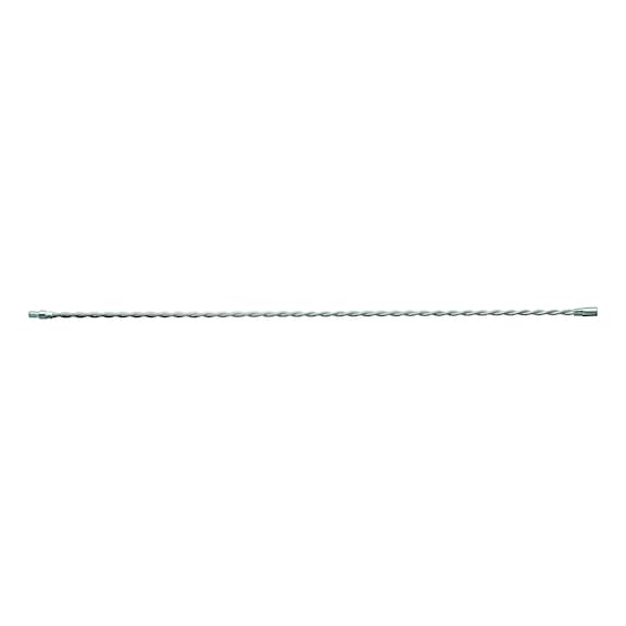 ATORN verlengstuk voor pijpborstels 1000 mm met W 1/2 inch-draad beide uiteinden - Verlenging voor pijpborstels, 1000 mm
