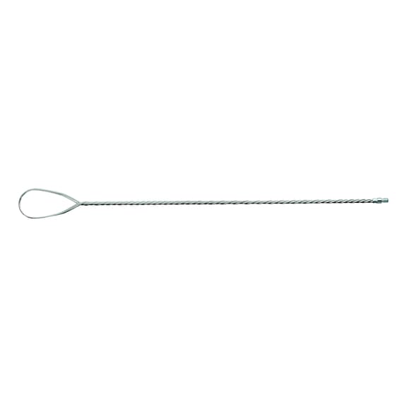 Rallonge de poignée en fil de fer avec œillet de poignée pour brosses à tuyau