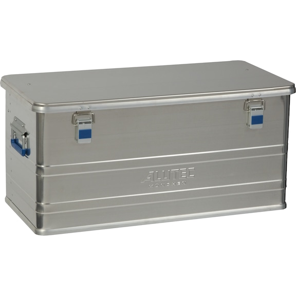 Aluminiumbox COMFORT 92 mit Deckel, Griffen und Hebelspannverschlüssen - Aluminiumbox C-Serie