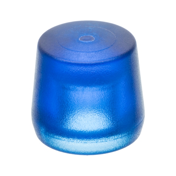Embout de frappe de rechange ATORN 25&nbsp;mm en acétate de cellulose, bleu - Embout d'impact de rechange bleu