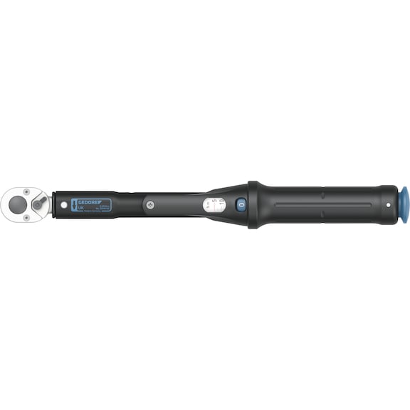 GEDORE tork anahtarı TORCOFLEX UK, 5-25&nbsp;Nm, cırcırlı, 1/4 inç - TORCOFLEX UK tork anahtarı, ters çevrilebilir cırcır ile, ayarlanabilir