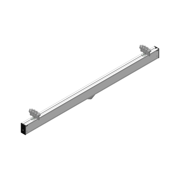 Pont simple en aluminium - 1