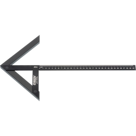 符合 DIN 875 标准的 ORION 通用定心角尺，300 x 180 毫米，精度 2 - 通用定心角尺