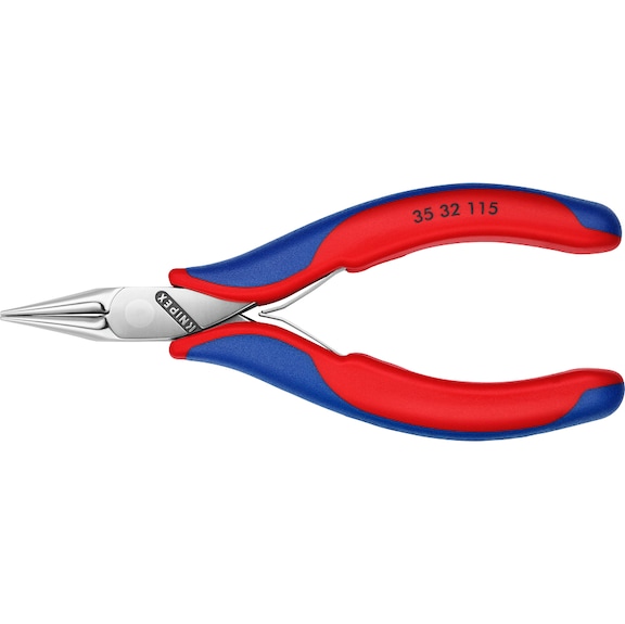 KNIPEX electronics gripping pliers, 115 mm, round pointed jaws - Gripping pliers for electronics